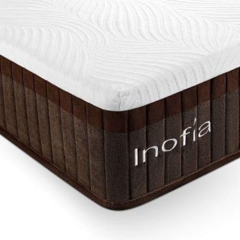 Inofia Mattresses 29cm Memory Foam Spring Hybrid Mattress- Price Tracker