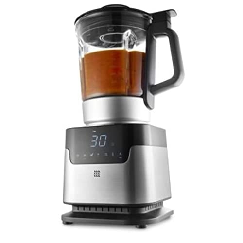 Lakeland Touchscreen Soup & Smoothie Maker – Black and Silver 2L Glass Jug