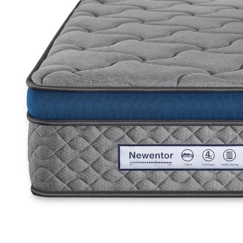 Newentor® 3ft Single Mattress, 10 Inch Medium Firm Memory Foam